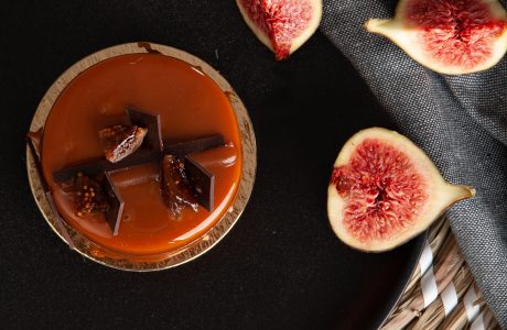 Royal caramel portion